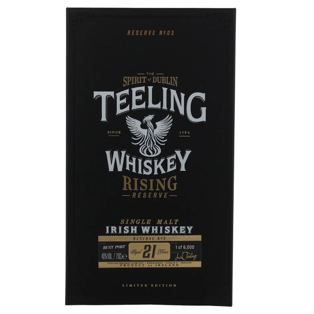 Teeling 21 Jahre Single Malt Rising Reserve No. 3 Ruby Port 46% 0,7l - Image 3