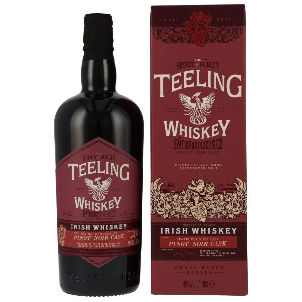 Teeling Pinot Noir Cask Spätburgunder Suez 46% 0,7l