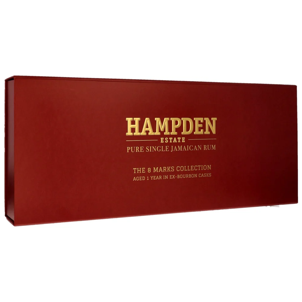 The 8 Marks Collection 1 Jahr Hampden Estate Jamaican Rum 52% 8x20cl - Image 2