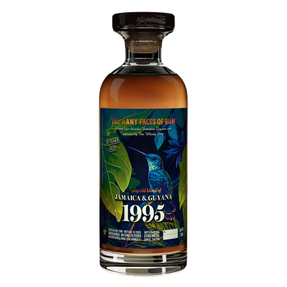 Guyana/Jamaica 30 Jahre 1995/2026 Many Faces of Rum The Whisky Jury 45,5% 0,7l