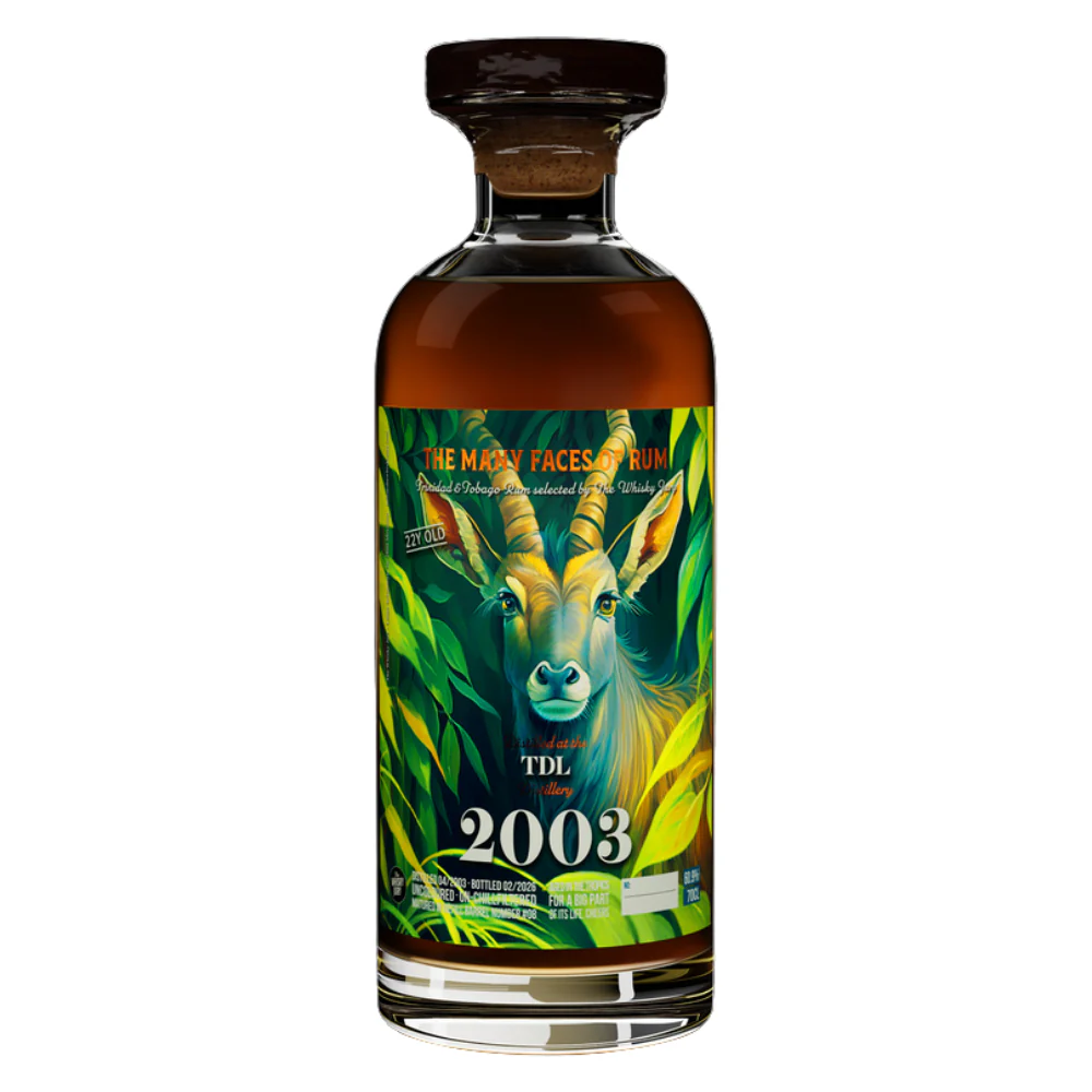 TDL 22 Jahre 2003/2026 Many Faces of Rum The Whisky Jury 60,9% 0,7l