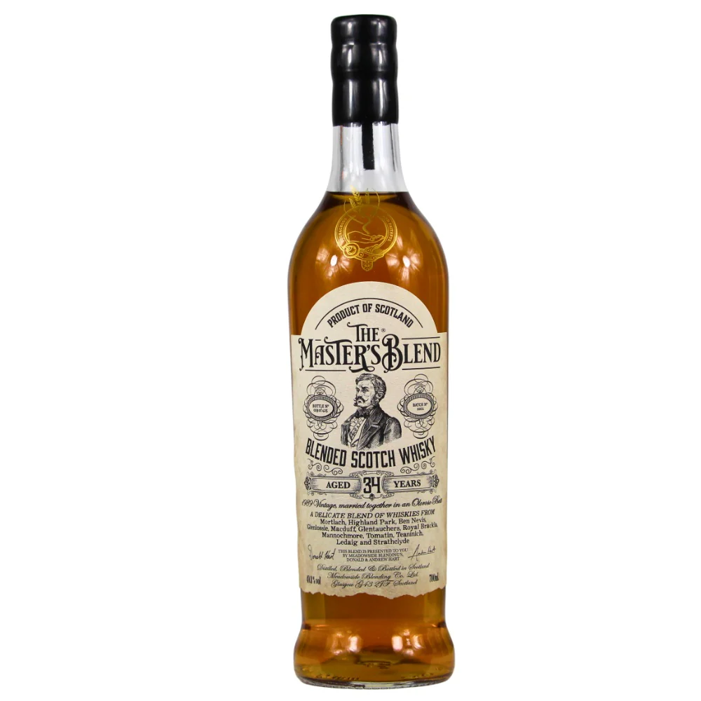 The Master's Blend 34 Jahre Blended Scotch Whisky 49,8% 0,7l