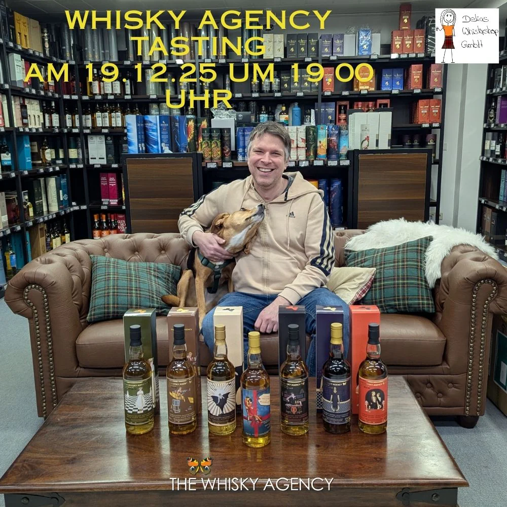 The Whisky Agency Weihnachts-Tasting mit Christian - 7 Drams 19.12.25. um 19 Uhr