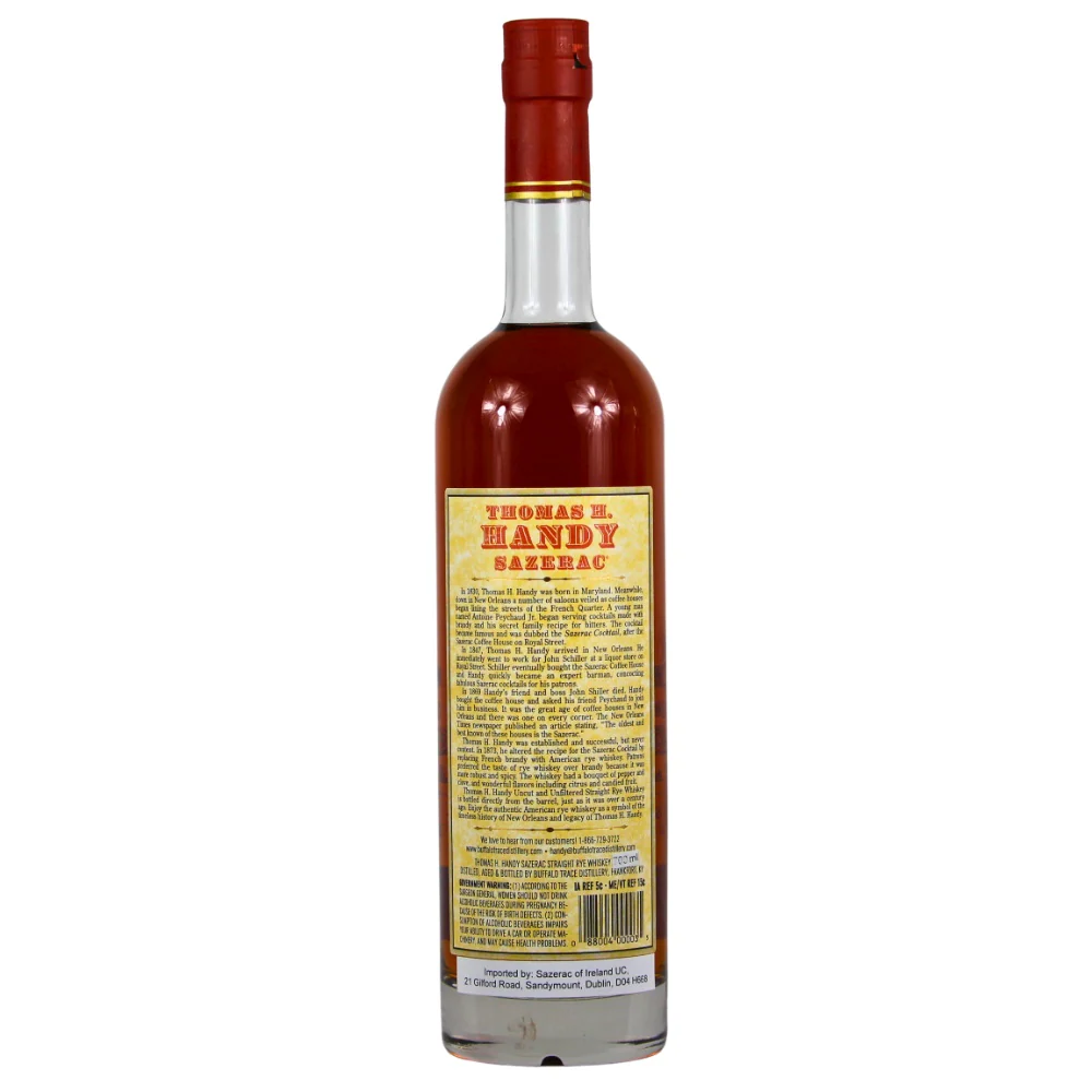 Thomas H. Handy Sazerac Straight Rye Whiskey 63,45% 0,75l - Image 2