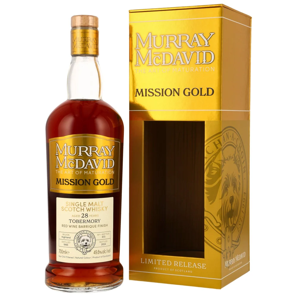 Tobermory 28 Jahre 1995/2024 Mission Gold Murray McDavid 49,8% 0,7l