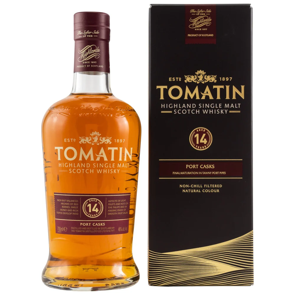 Tomatin 14 Jahre Port Casks 46% 0,7l