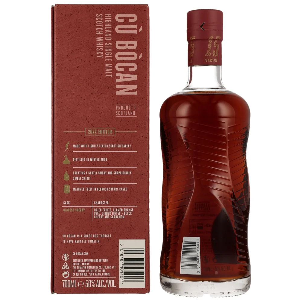 Tomatin 15 Jahre Cu Bocan Sherry Casks 2023 Edition 50% 0,7l - Image 2