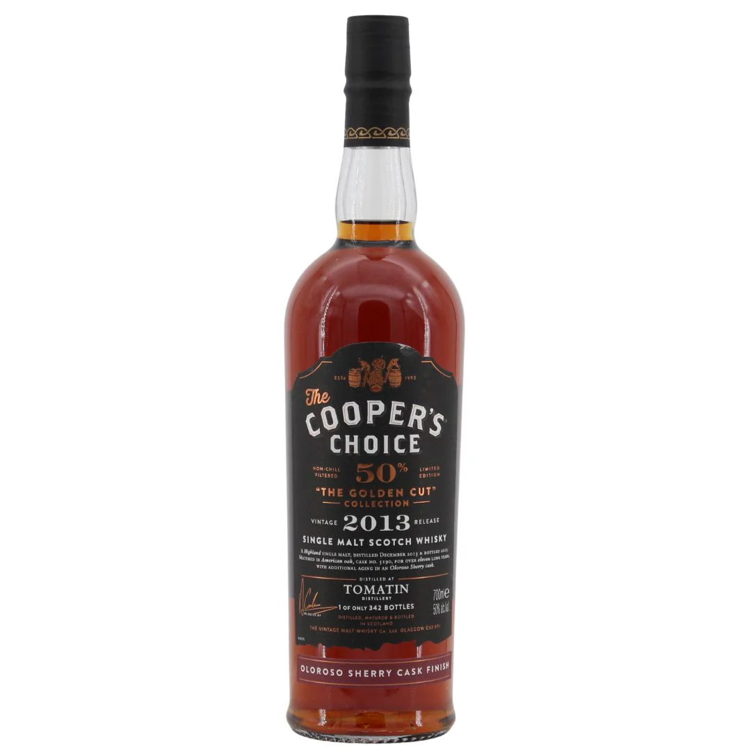 Tomatin 2013/2025 Coopers Choice Oloroso Sherry Finish Single Cask #5190 50% 0,7l