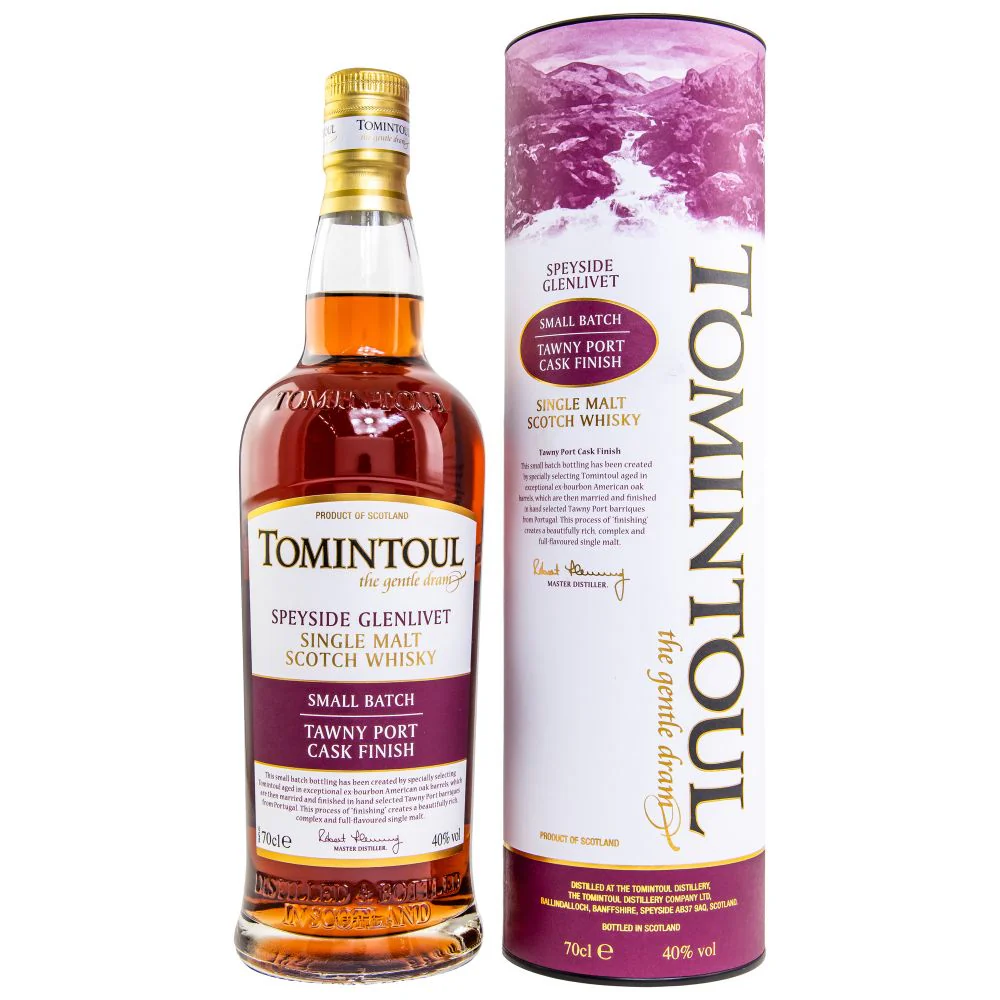 Tomintoul Tawny Port Cask Finish 40% 0,7l