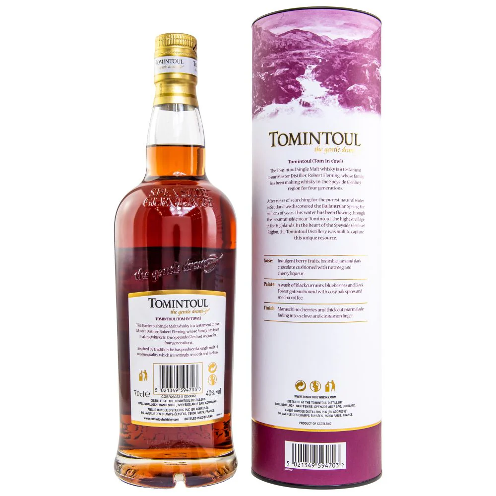 Tomintoul Tawny Port Cask Finish 40% 0,7l - Image 2