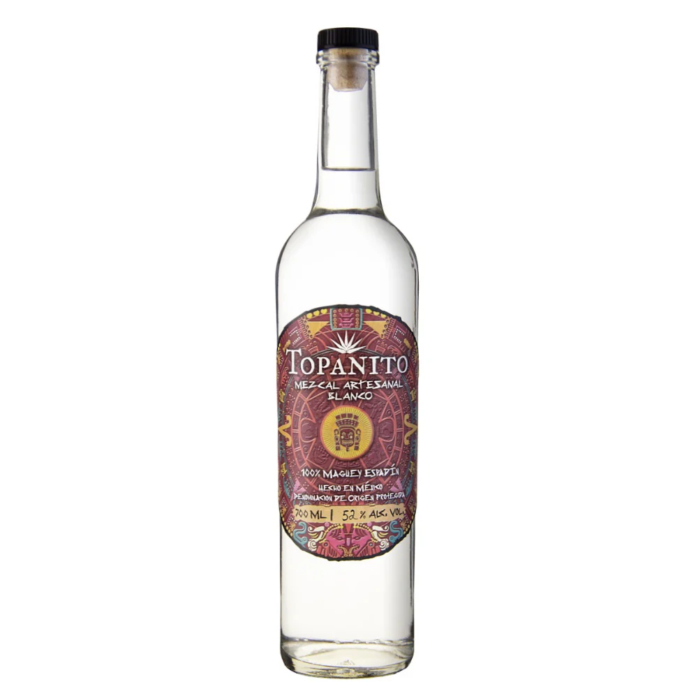 Topanito Mezcal Artesenal 100% Espadin 52% 0,7l