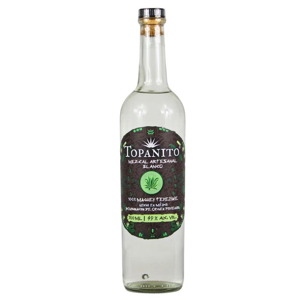 Topanito Mezcal Artesenal 100% Tepeztate 49% 0,7l