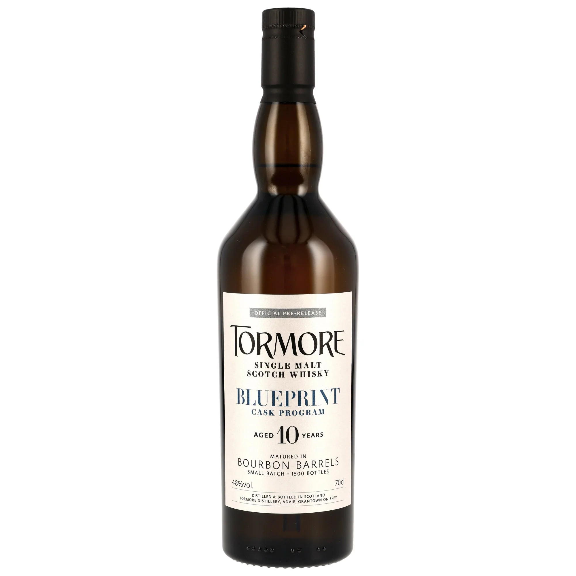 Tormore 10 Jahre Blueprint Bourbon Barrel 48% 0,7l