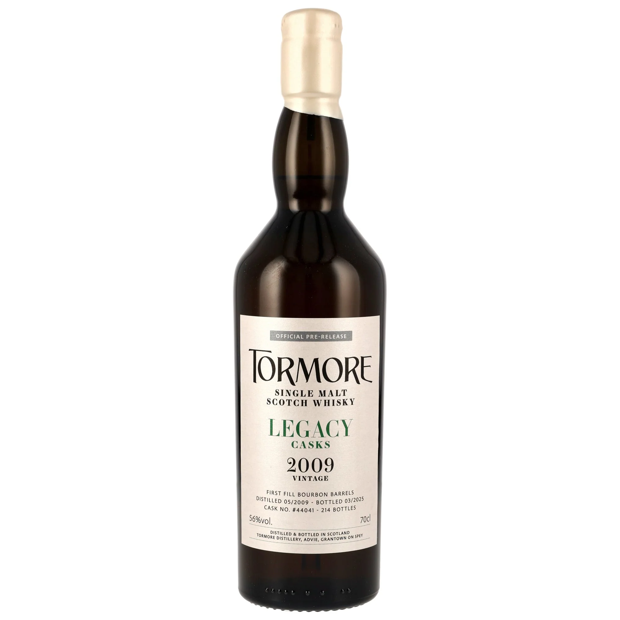 Tormore 2009/2025 15 Jahre Legacy Series Bourbon Single Cask #44041 56% 0,7l