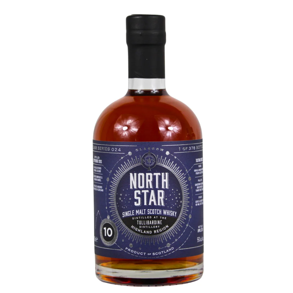 Tullibardine 10 Jahre Cask Series 024 North Star Spirits 55% 0,7l