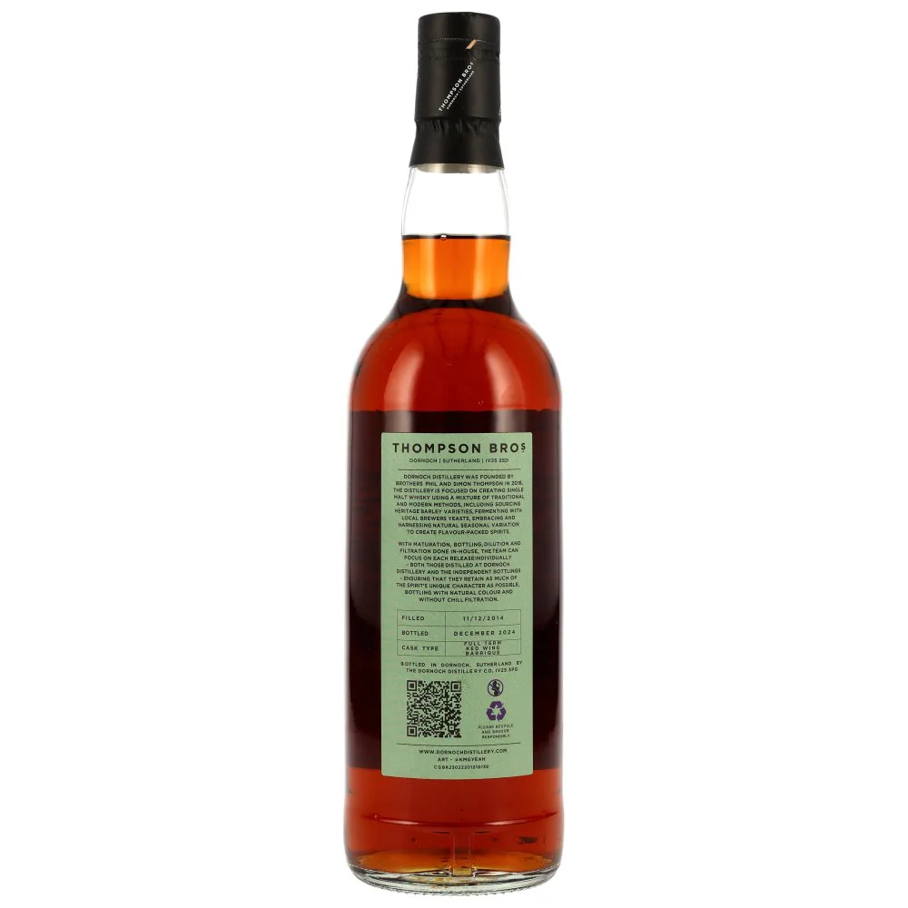 Tullibardine 10 Jahre 2014/2024 Thompson Bros. 48,5% 0,7l - Image 2