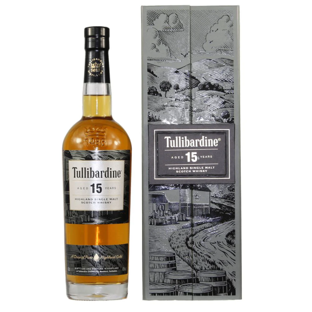 Tullibardine 15 Jahre 43% 0,7l