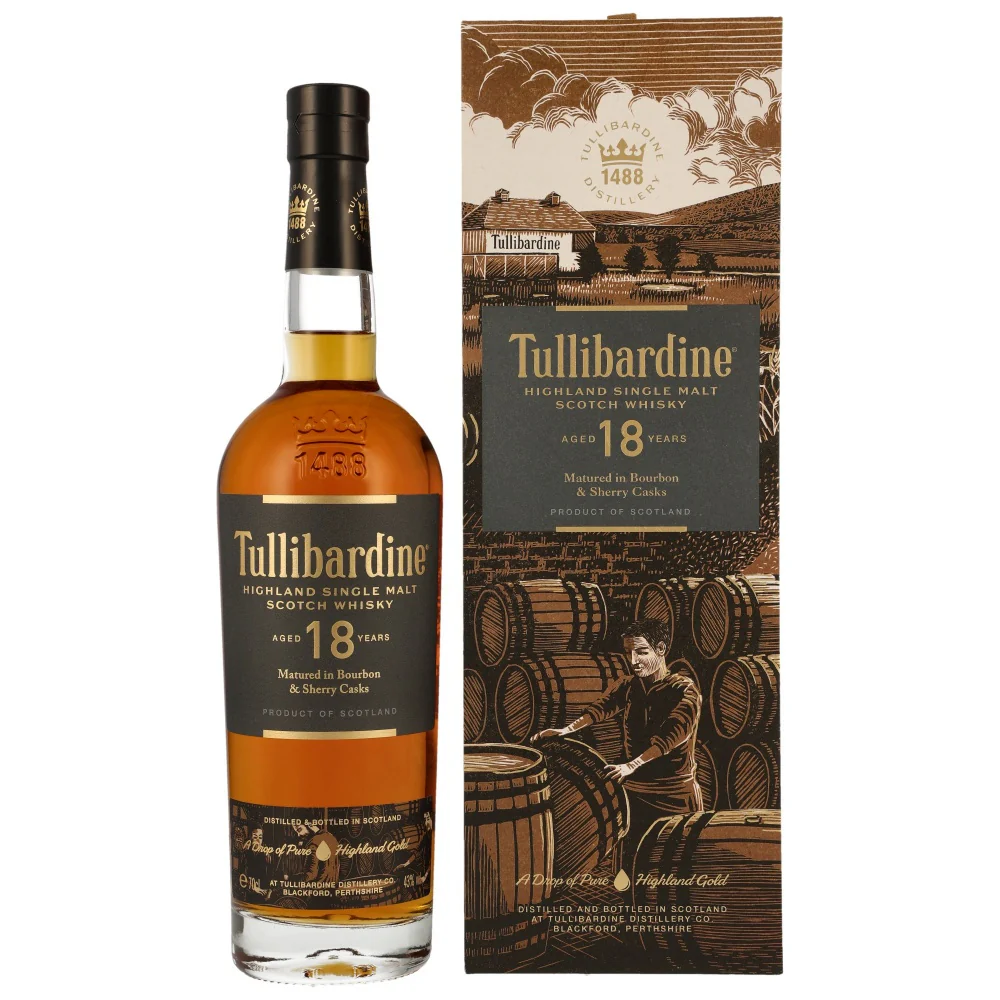 Tullibardine 18 Jahre 43% 0,7l