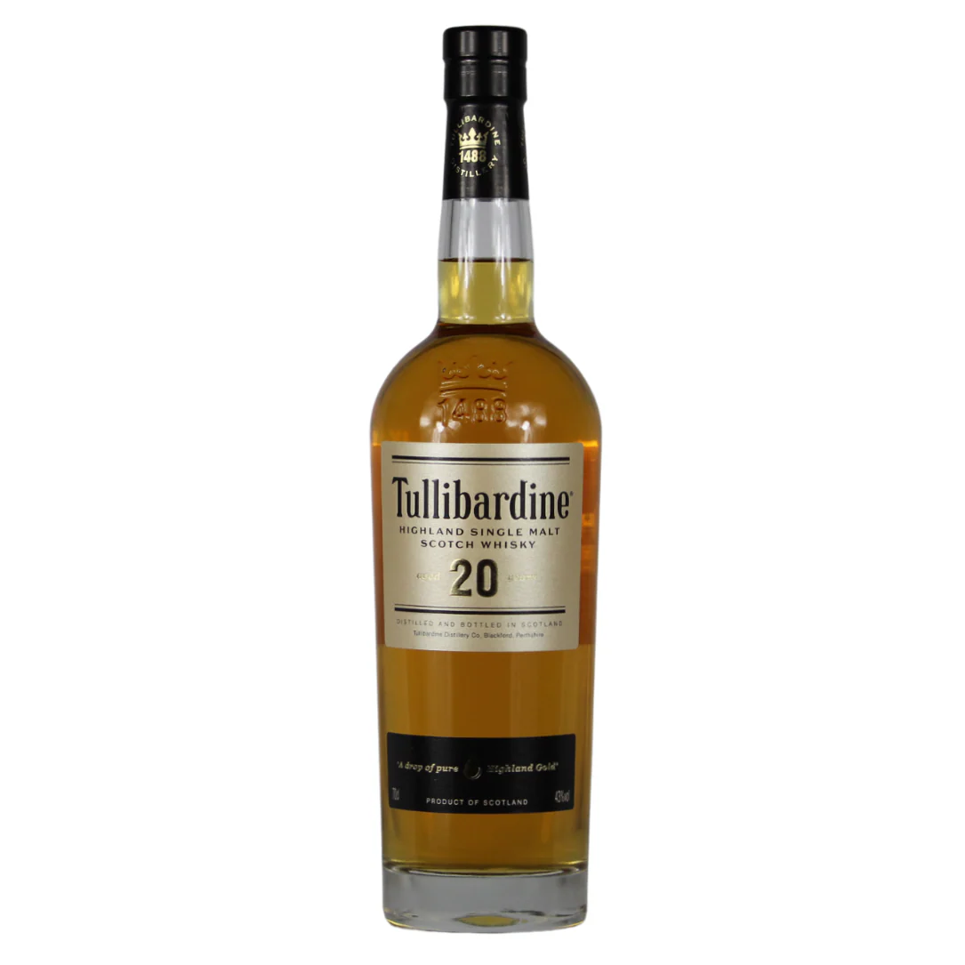 Tullibardine 20 Jahre 43% 0,7l