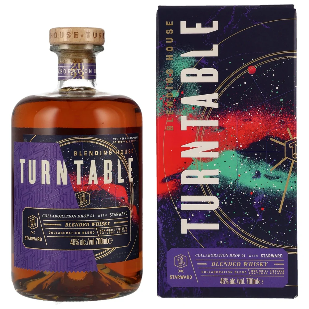 Turntable X Starward Collaboration Drop 01 Blended Whisky 46% 0,7l