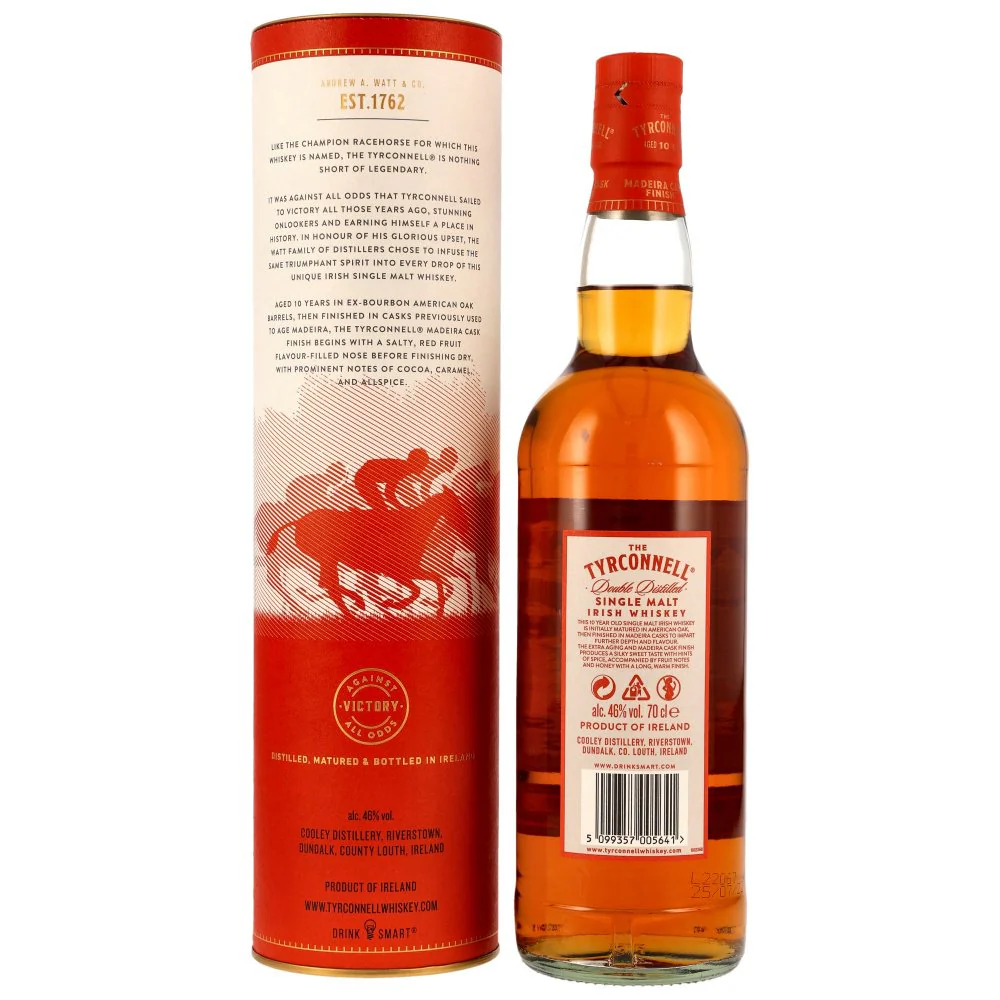 Tyrconnell 10 Jahre Madeira Cask Finish 46% 0,7l - Image 2