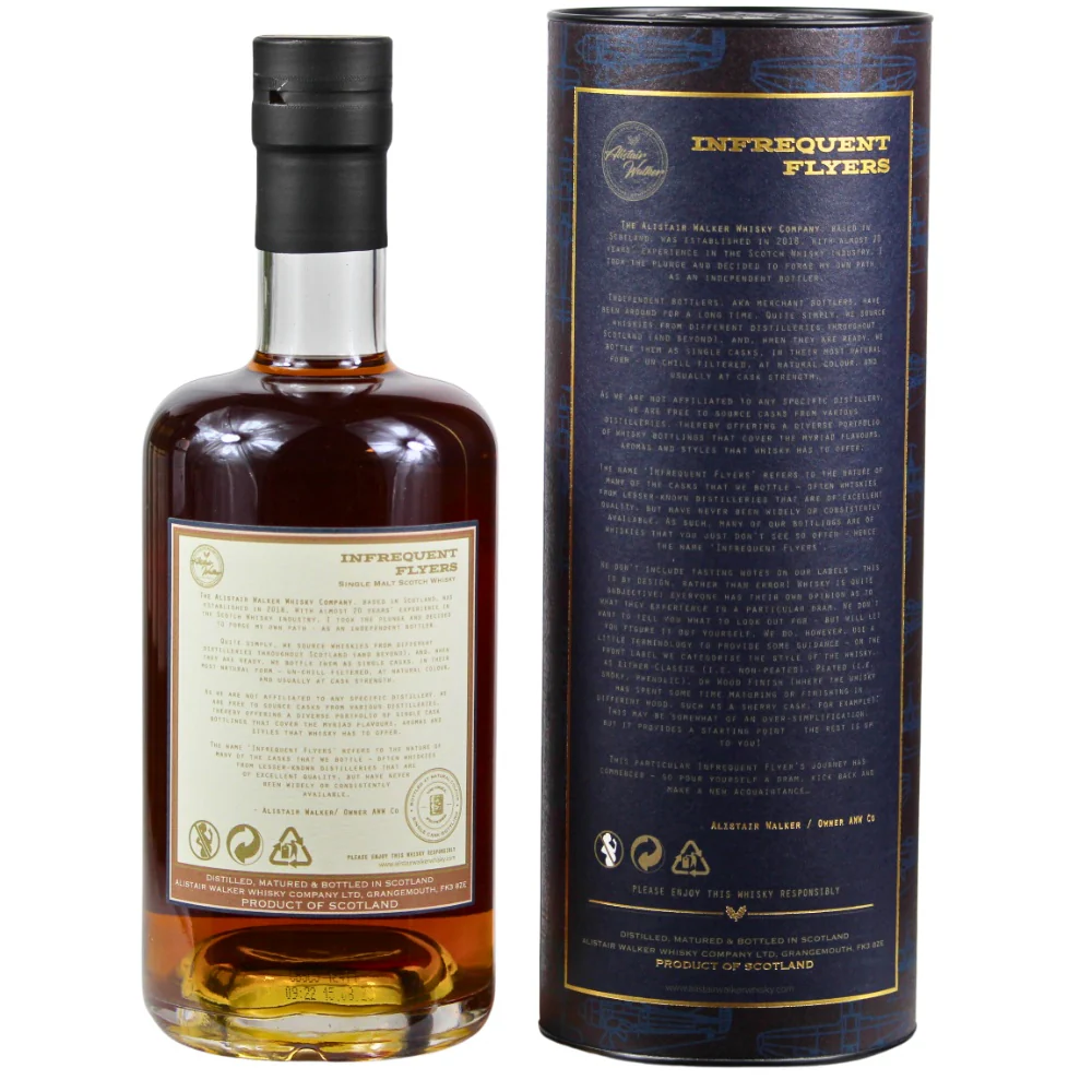 Undisclosed Orkney 24 Jahre Infrequent Flyers No.124 Cask #5744 51,3% 0,7l - Image 2