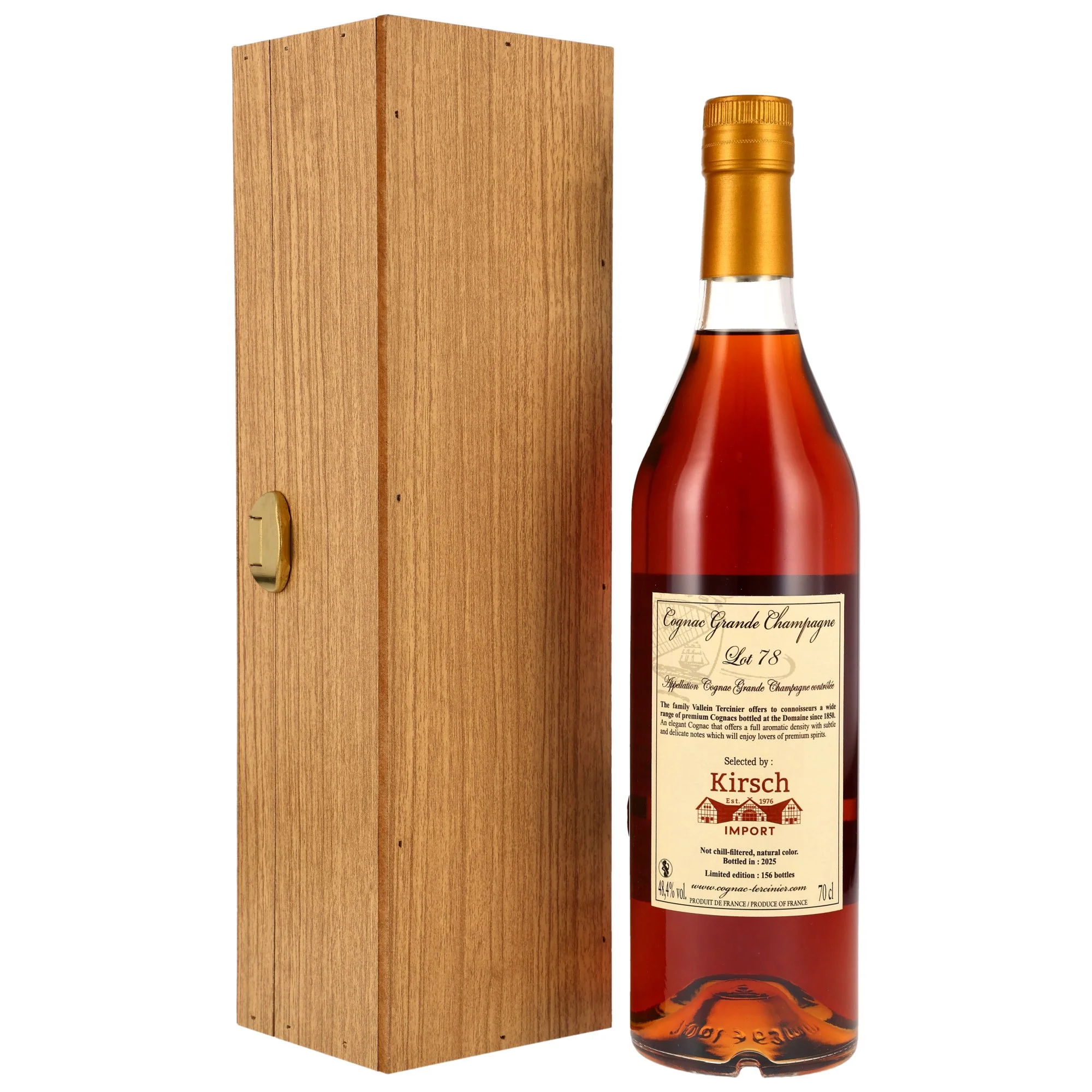 Vallein Tercinier Lot 78 Grande Champagne - The Awakening Series 48,4% 0,7l - Image 2