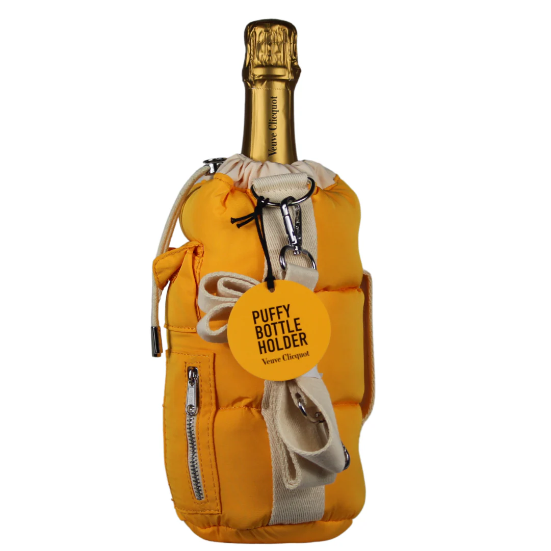 Veuve Clicquot Champagne Brut Puffy Bottle Holder 12,5% 0,75l