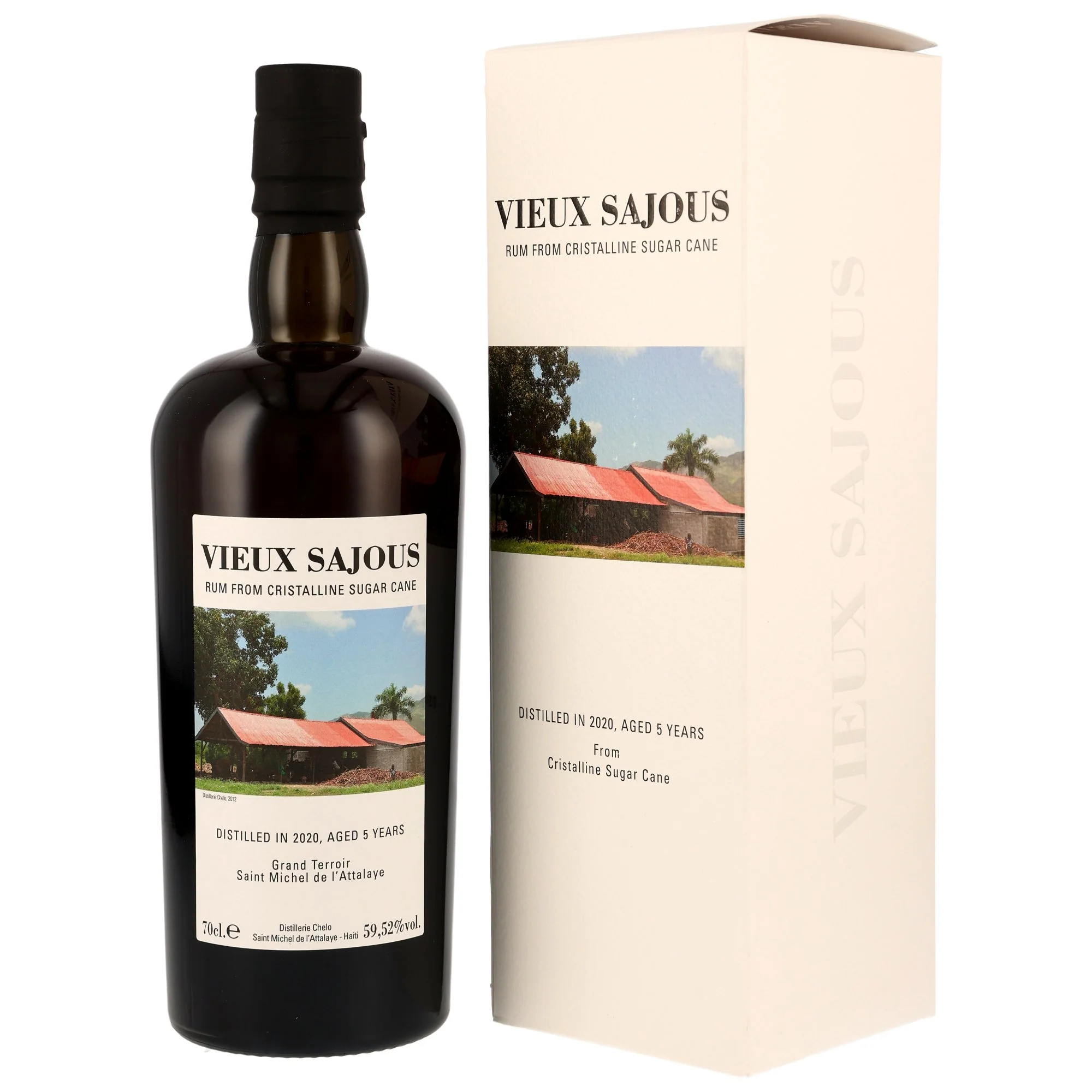 Vieux Sajous 5 Jahre 2020/2025 Haiti Rum 59,52% 0,7l