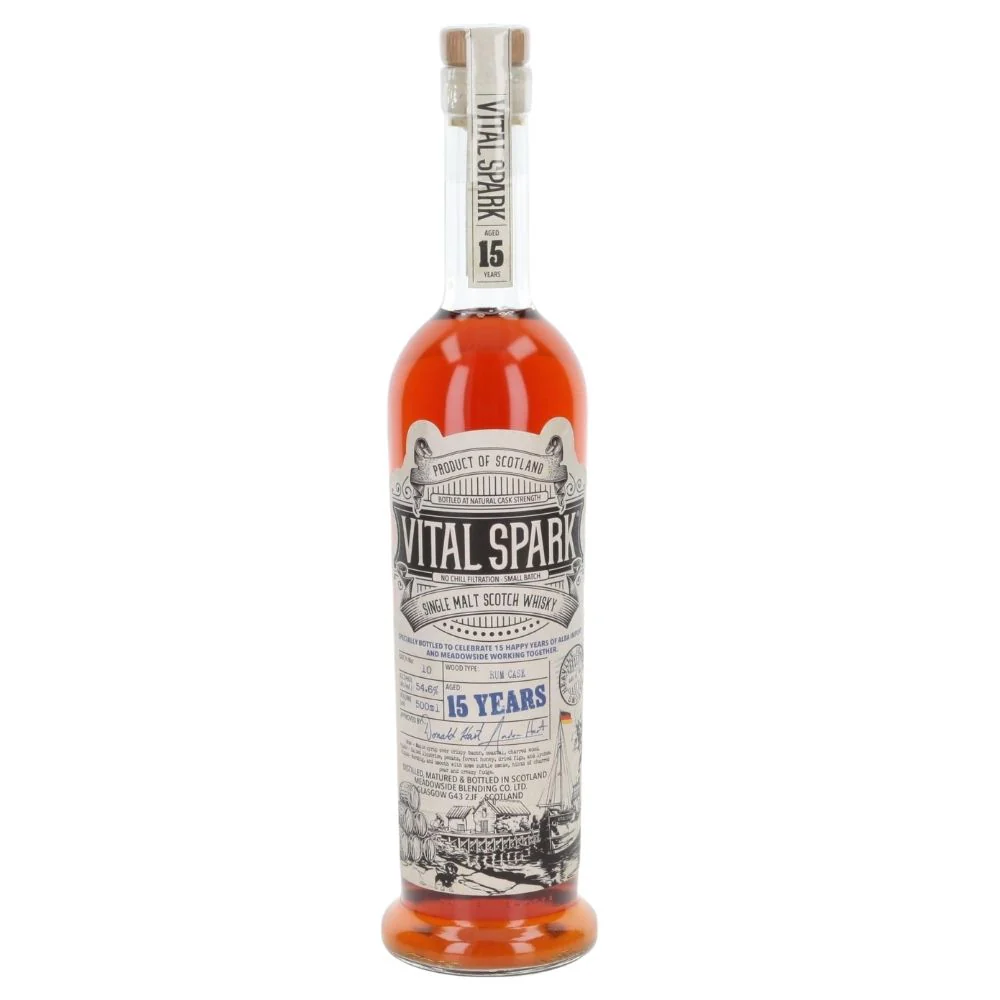 Vital Spark 15 Jahre 2009 The Maltman Rum Cask For Germany  54,6% 0,5l