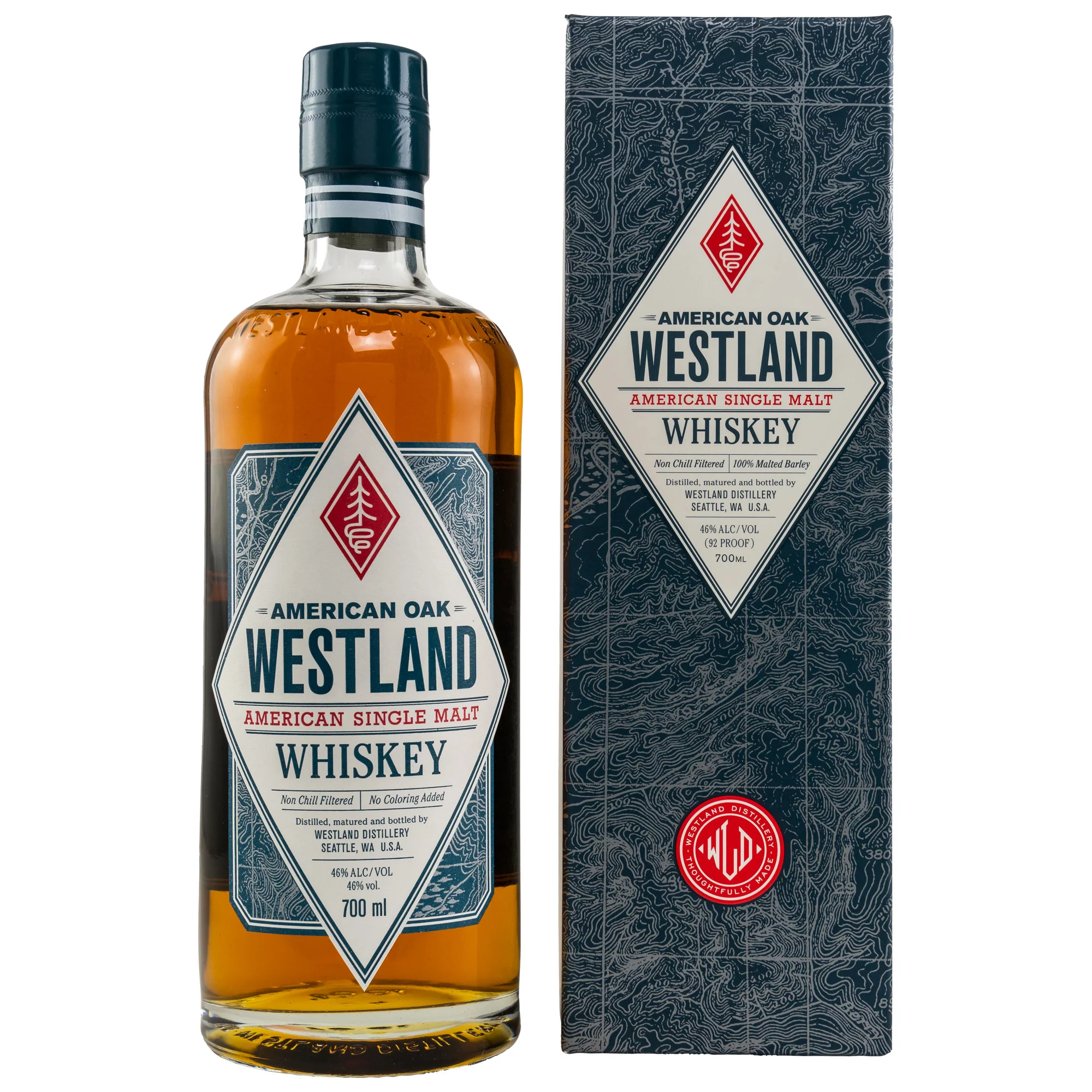 Westland American Oak 46% 0,7l