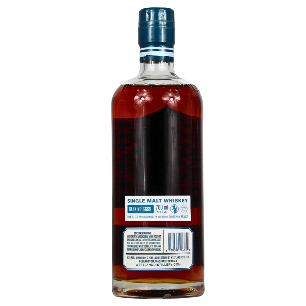Westland 7 Jahre Single Cask #6669 American Single Malt 52,8% 0,7l - Image 2