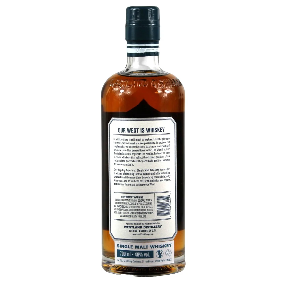 Westland Thoughtfully Made American Whiskey 46% 0,7l - Image 2