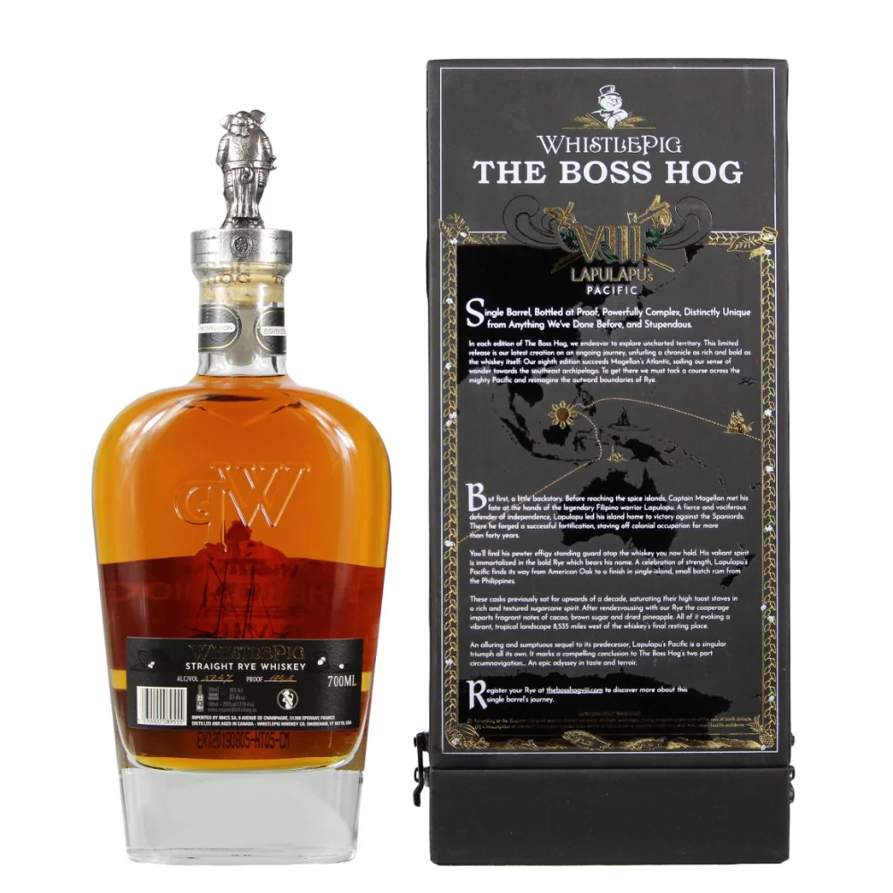 WhistlePig Boss Hog VIII Lapulapu's Pacific Cask #96 52,47% 0,7l - Image 2