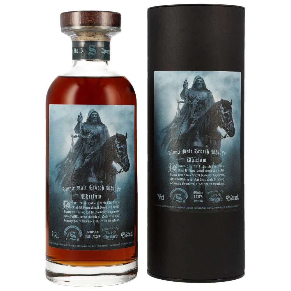 Whitlaw 10 Jahre Horsemen No.3 2013/2023 Signatory Vintage 59,6% 0,7l