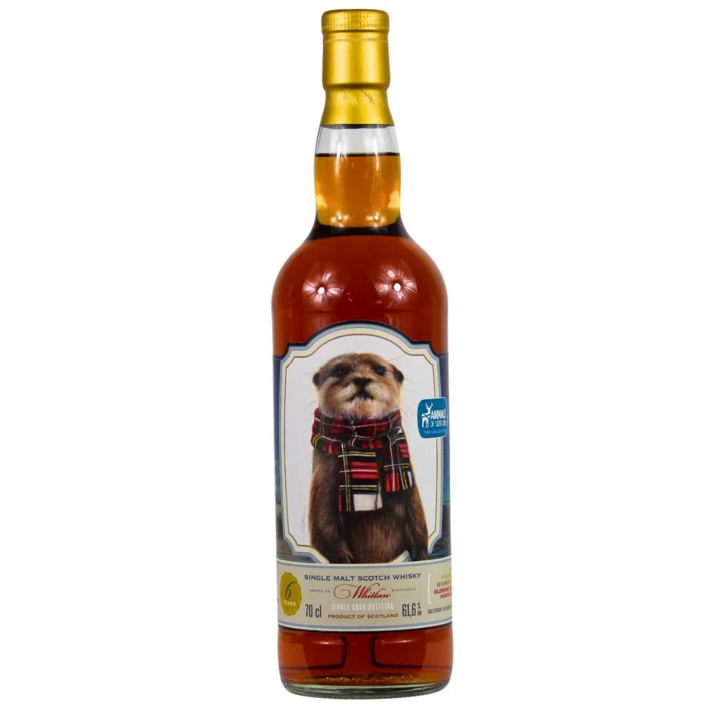 Whitlaw 6 Jahre Animals of Scotland Sherry Cask #179 61,6% 0,7l