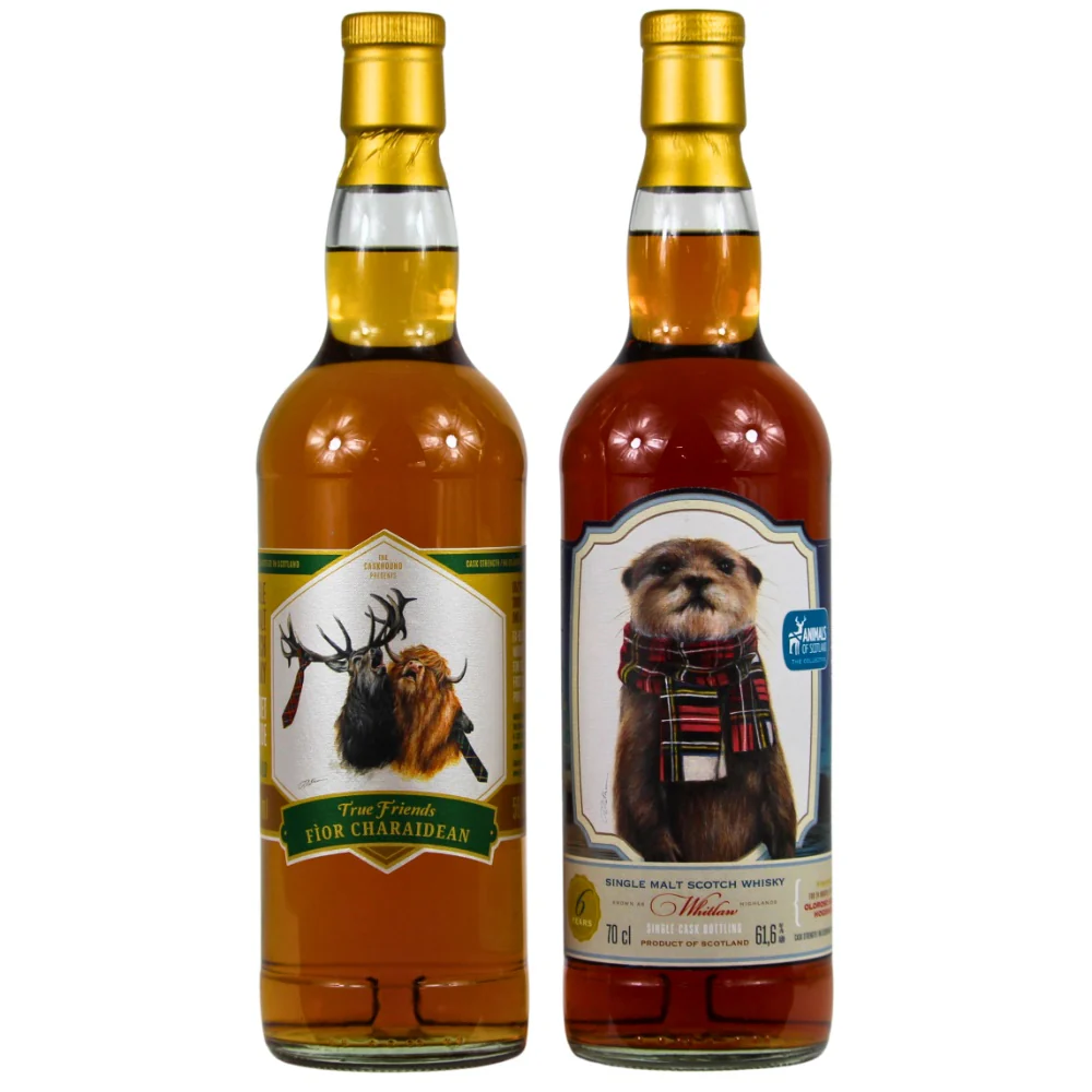 Whitlaw 6 Jahre + Secret Speyside 14 Jahre ~58,8% 2x0,7l
