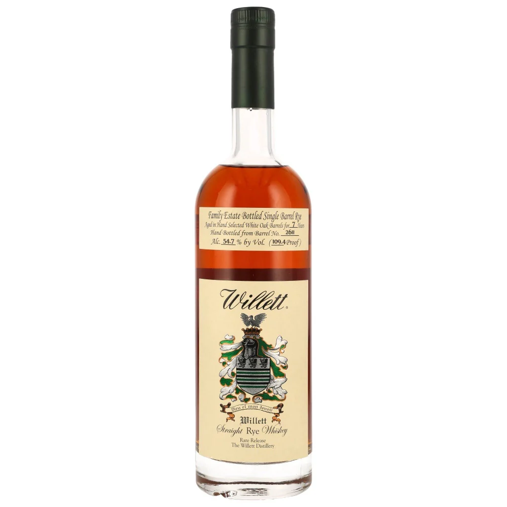 Willett 7 Jahre Family Estate Rye Whiskey Single Barrel #2611 54,7% 0,7l