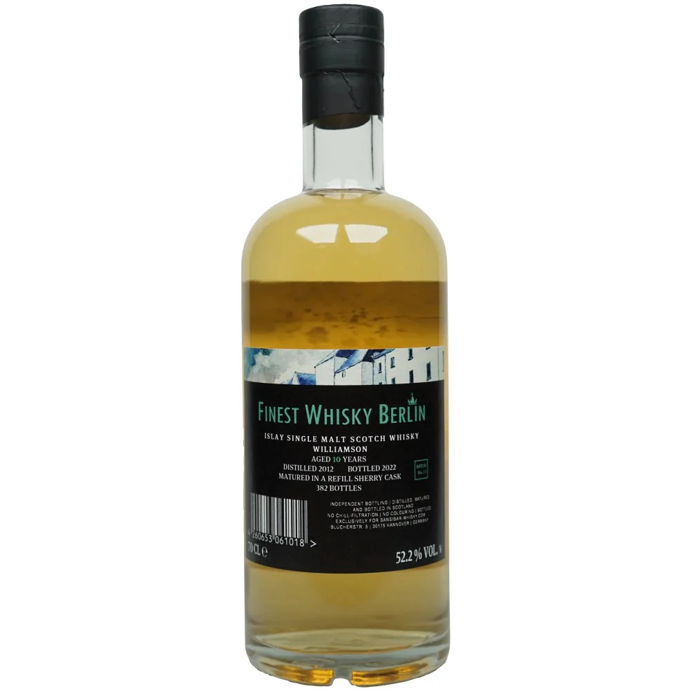 Williamson 10 Jahre 2012/2022 Sansibar Whisky Batch #13 52,2% 0,7l - Image 2