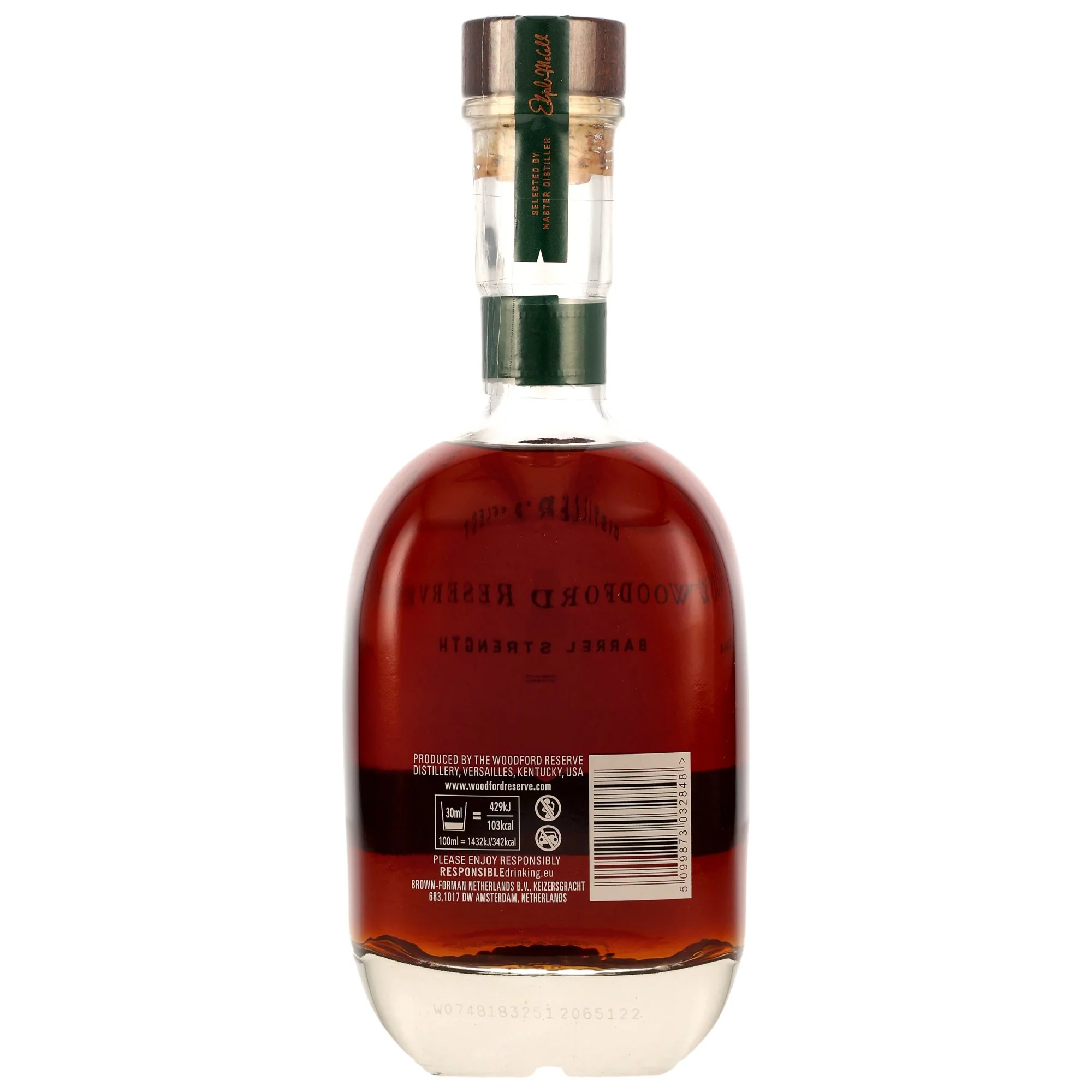Woodford Reserve Barrel Strength Rye 62,55% 0,7l - Image 2