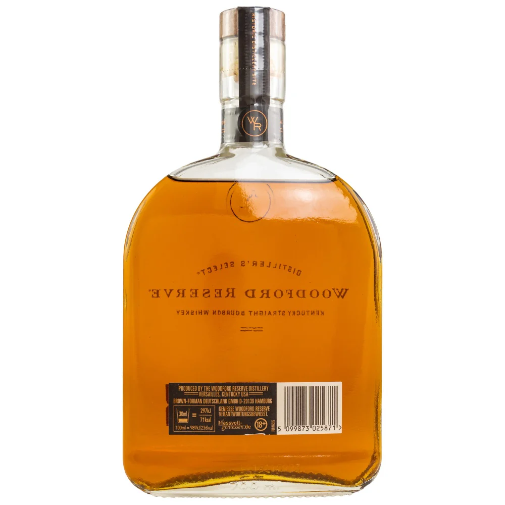 Woodford Reserve Distiller's Select Kentucky Straight Bourbon Whiskey 43,2% 0,7l - Image 2