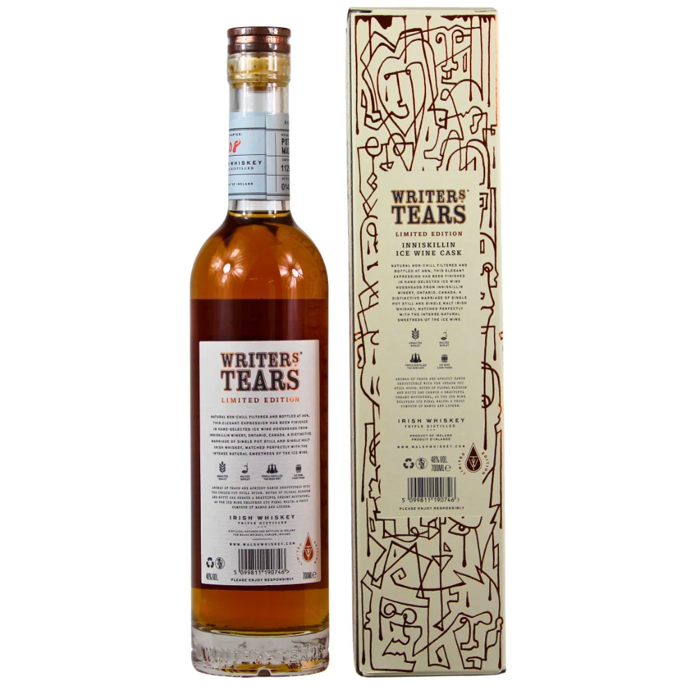 Writers Tears Inniskillin Ice Wine Finish 46% 0,7l - Image 2