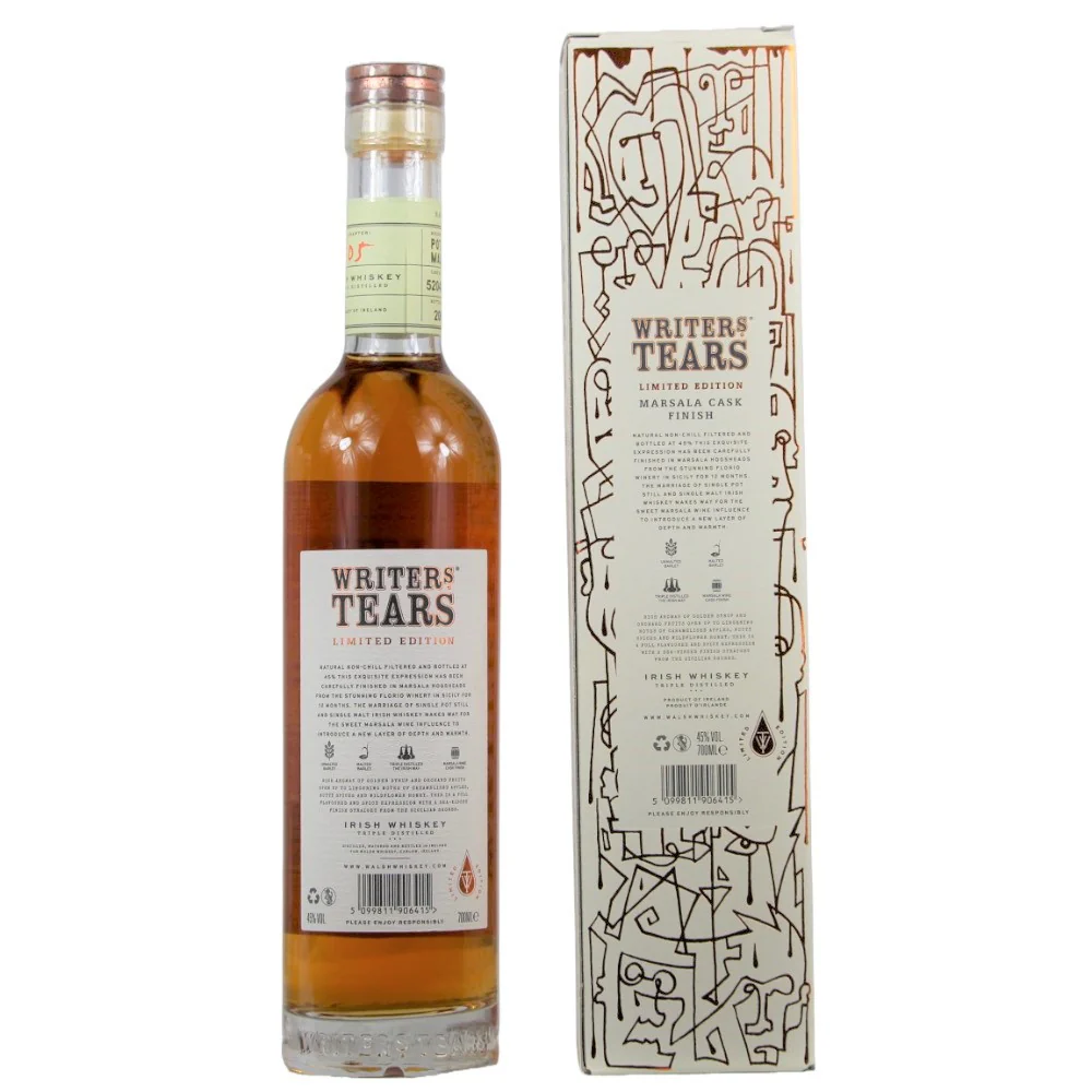 Writers Tears Marsala Cask Finish 45% 0,7l - Image 2