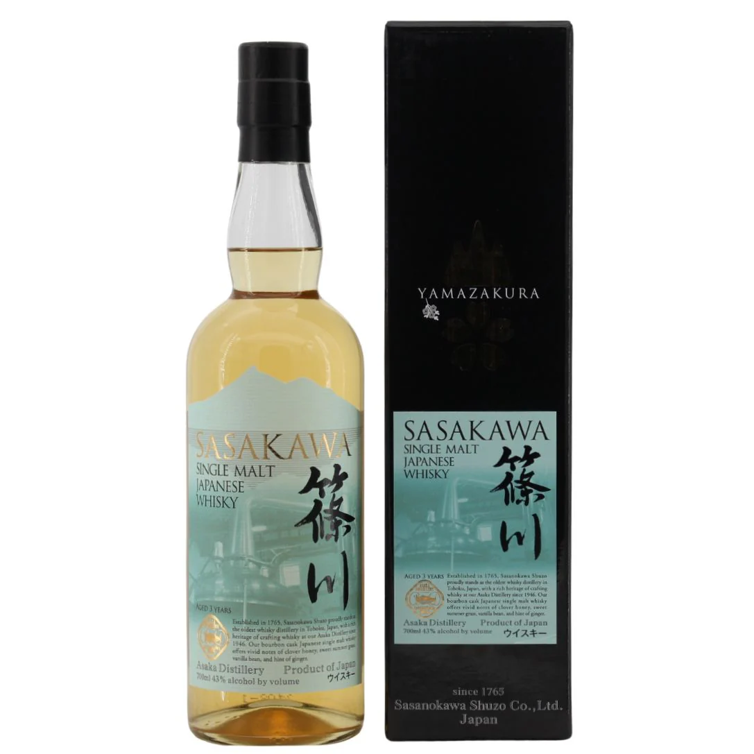 Yamazakura Sasakawa Japanese Single Malt Whisky 43% 0,7l