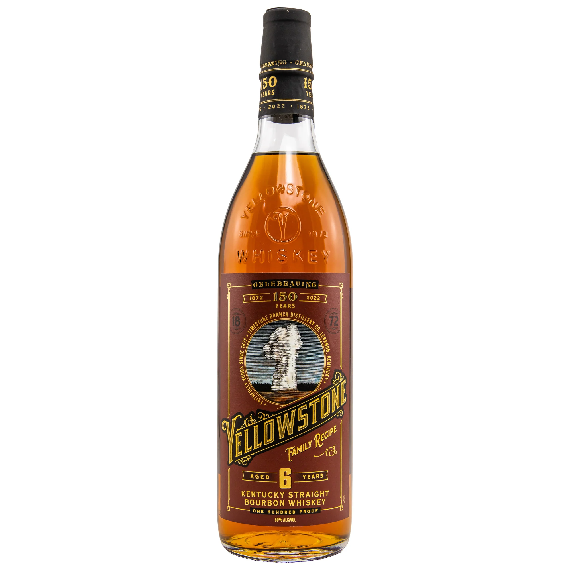 Yellowstone 6 Jahre Kentucky Bourbon Family Recipe 50% 0,7l