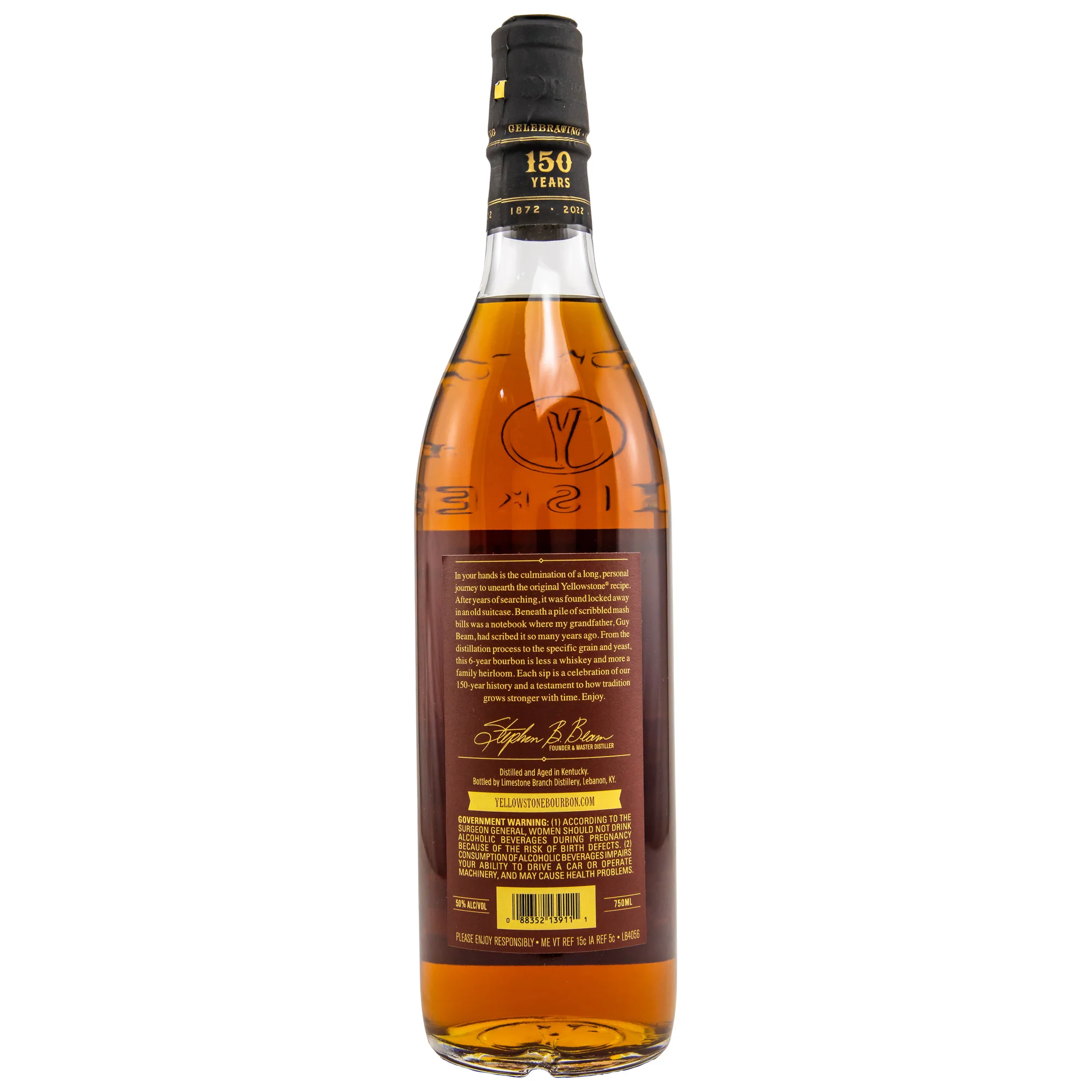 Yellowstone 6 Jahre Kentucky Bourbon Family Recipe 50% 0,7l - Image 2