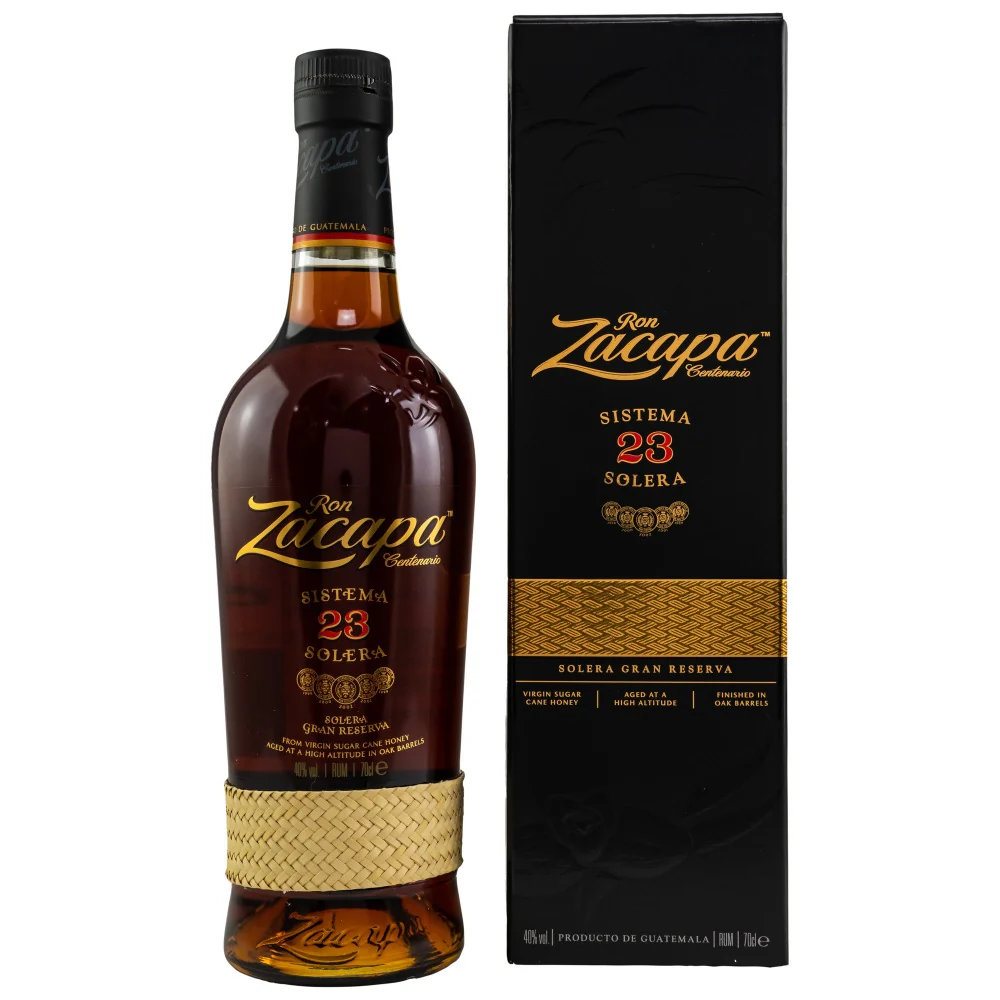 Zacapa Sistema 23 Solera Gran Reserva Guatemala Rum 40% 0,7l